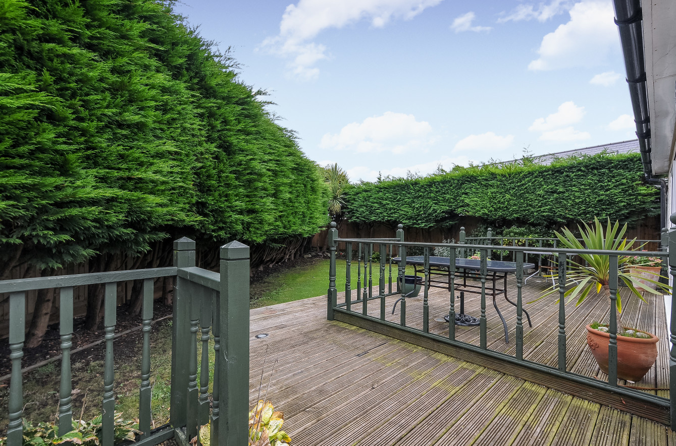 Rear garden