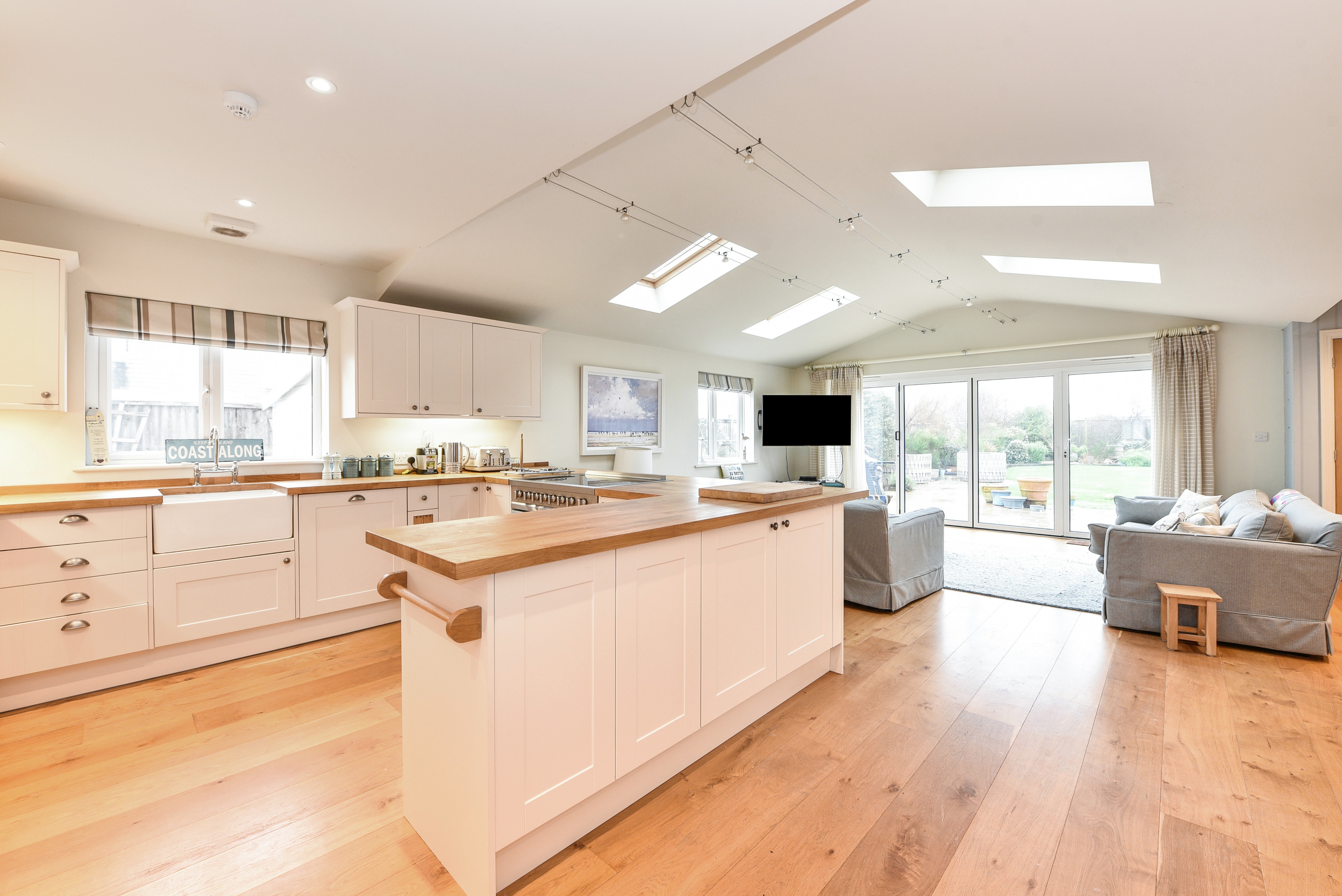My Sky Is The Limit Painted Wood Floors Painted Floors Decor