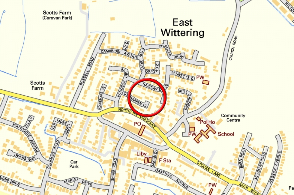 Property for Sale, East Wittering 11 Foxwarren Close Baileys Estate