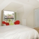 Annexe Bedroom with views of the castle